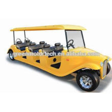 CE-Zertifikat Elektro-Oldtimer 8-Sitzer Golfwagen Schläge Auto für Clubs, Parks Hotels